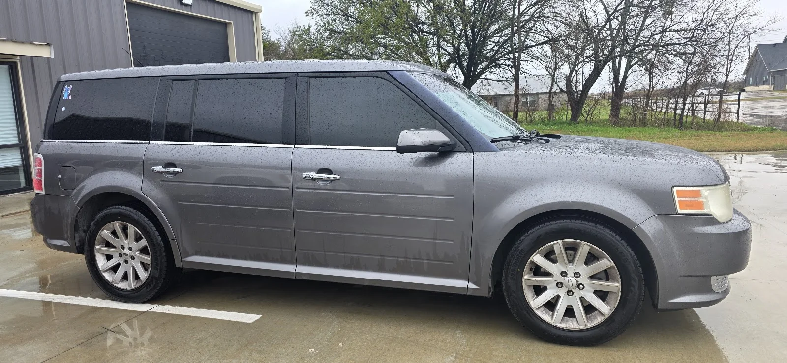 Tint install work at at MA window tinting